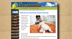 Desktop Screenshot of pearwoodcarpetcleaning.com